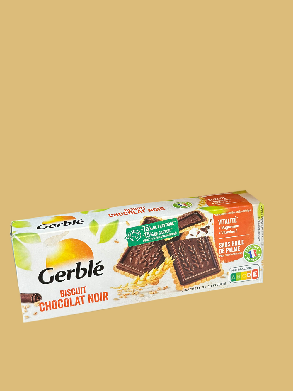 GERBLE BISCUIT CHOCOLAT NOIR 150G