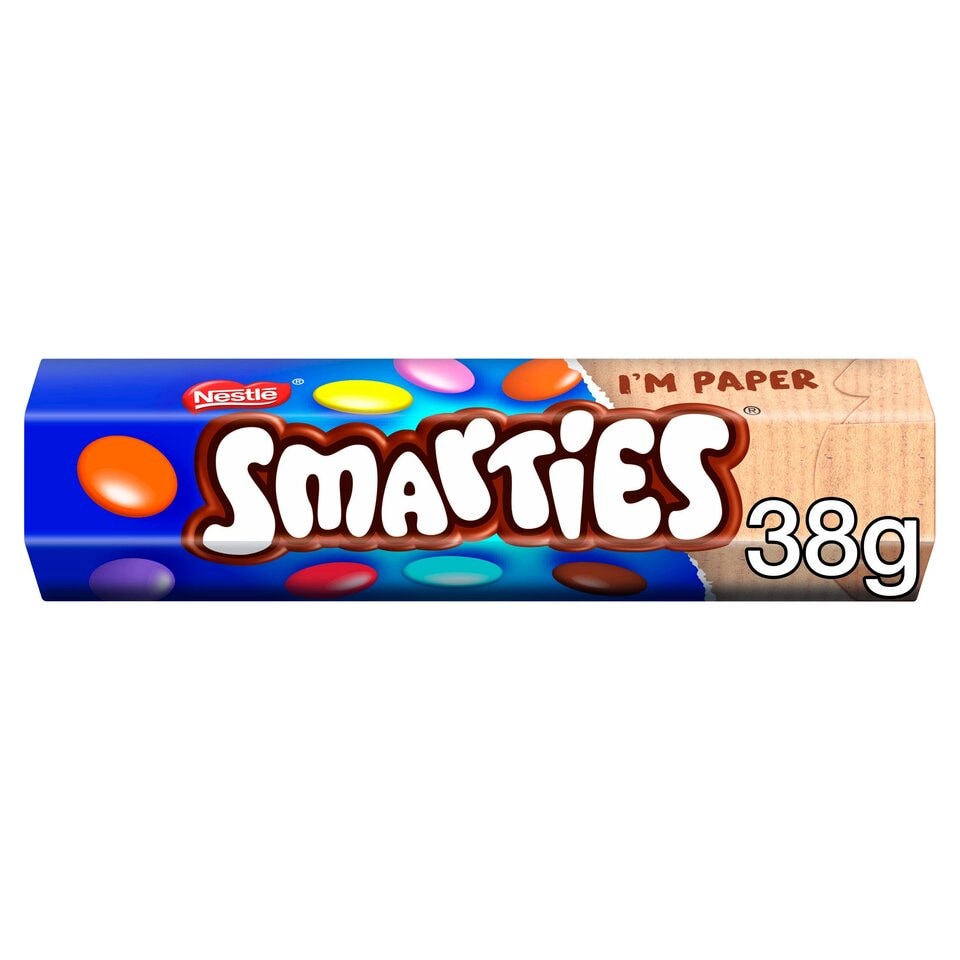 Magic Smarties Smarties Milk Chocolate Tube 38g| MAGIC MEGASTORE