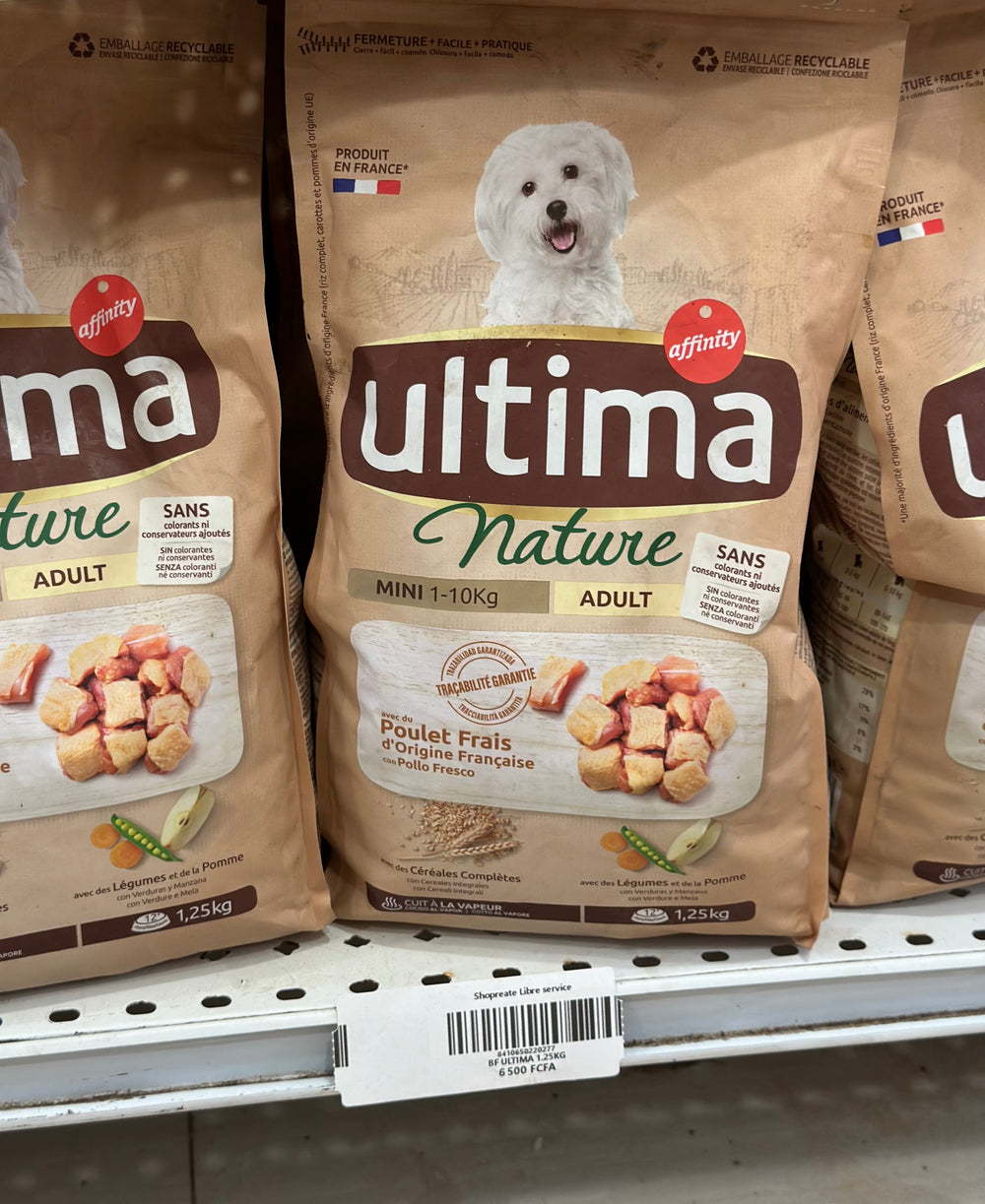 ULTIMA NATURE ADULTE 1,25KG