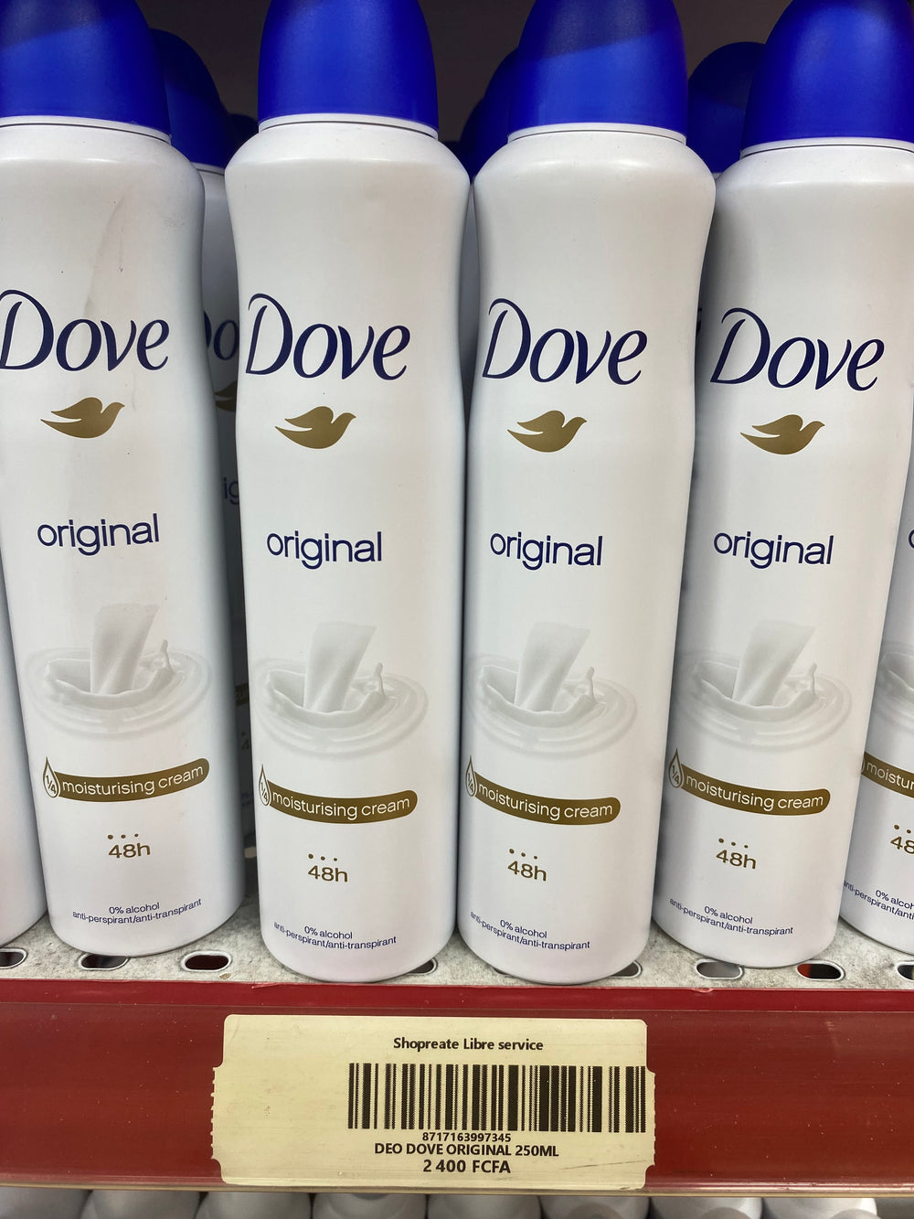 Deo Dove Original 250ml