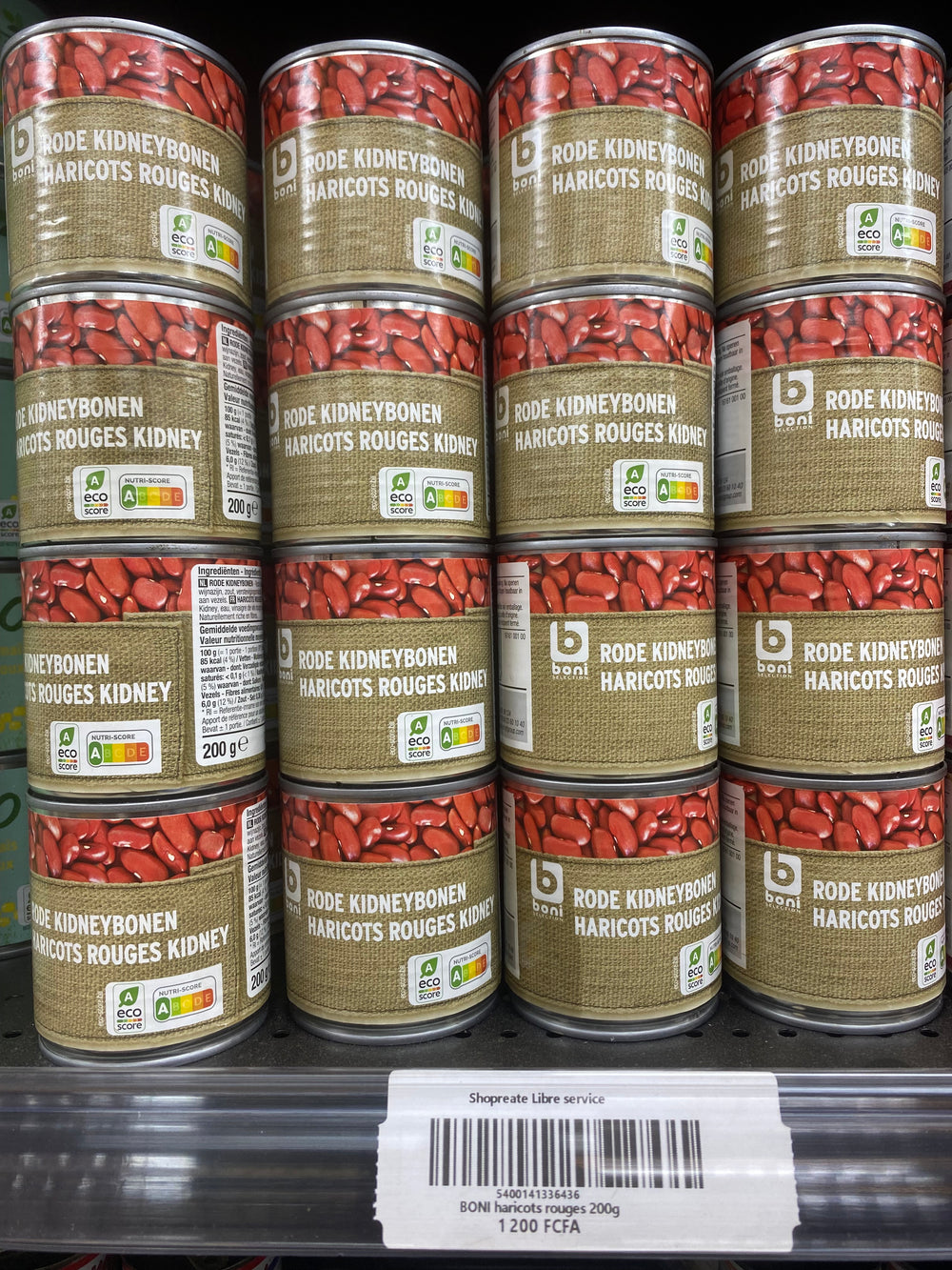 BONI haricots rouges 200g