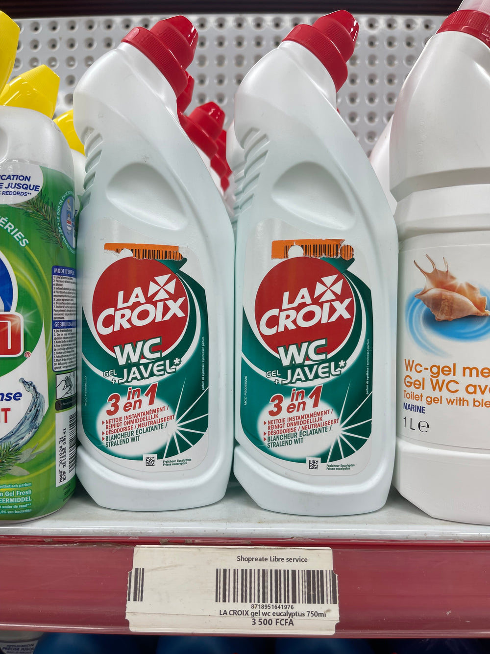 La Croix Gel WC avec Javel 750ml