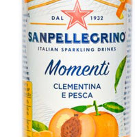 SANPELLEGRINO-Tangerine/peach soda-330mL-MOMENTI DLC: 07/2025