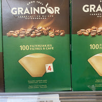 Graindor filtres à Café n4 100pc