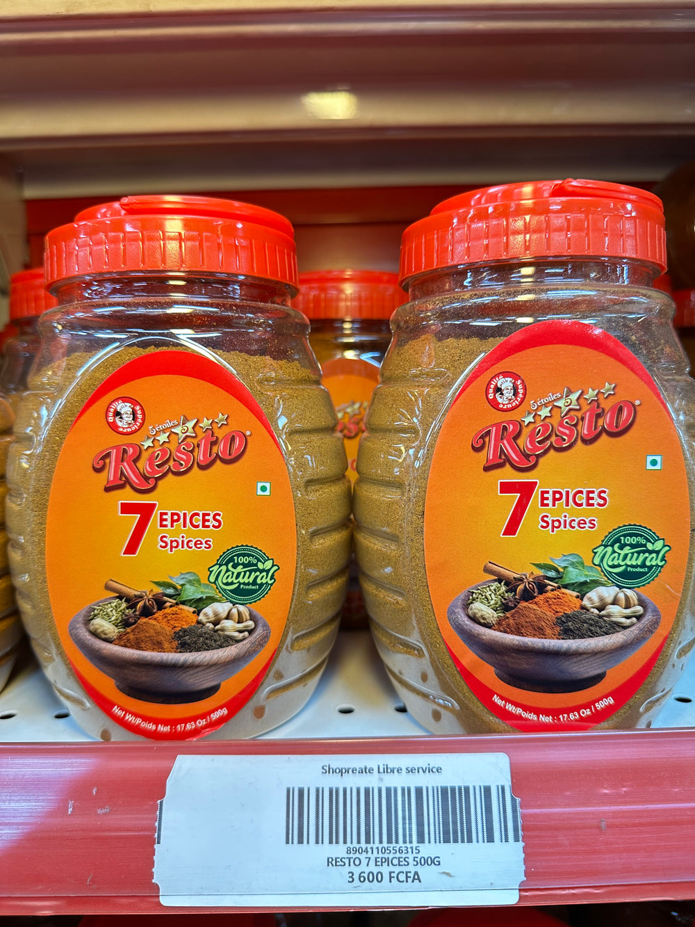 RESTO 7 EPICES 500G
