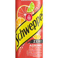 SCHWEPPES ZERO AGRUMES  33CL