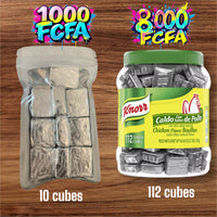 
              Chicken flavor bouillon cubes - Knorr 10pcs DLC: Juin2025
            