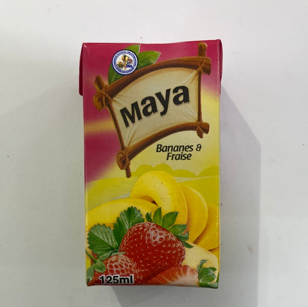 Maya Bananes & Fraise 125mL DLC: 09-JUIN24