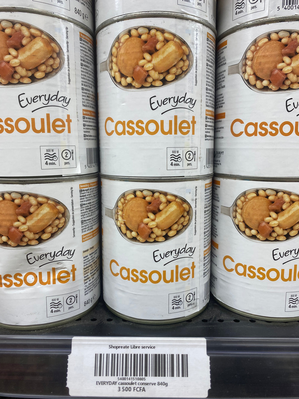 EVERYDAY cassoulet conserve 840g