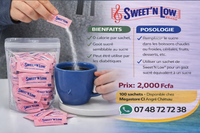 
              Sachets édulcorants Sweet'n Low zéro calorie - 1500 unités, 53 oz
            