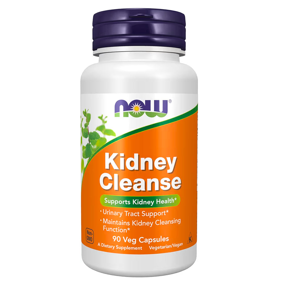 NOW Foods Supplements, Kidney Cleanse with Uva Ursi, Parsley Seed, Fennel, and Horsetail, 90 Veg Capsules