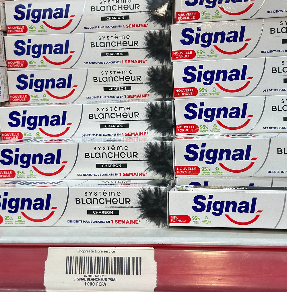 SIGNAL SYSTÈME BLANCHEUR CHARBON 75ML