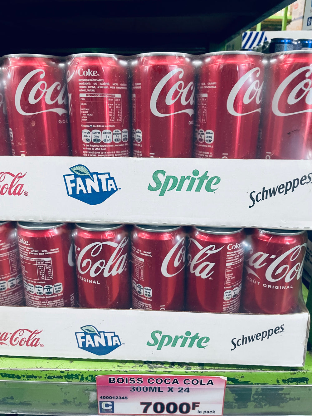 Boisson coca cola 300MLx24