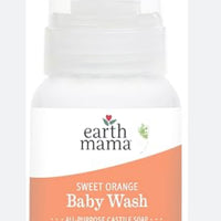 Earth Mama Organics Sweet Orange Castile Baby Wash - 5.3 fl oz DLC: Déc 2025