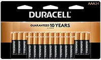 Duracell – paquet de 24 piles alcalines AAA CopperTop
