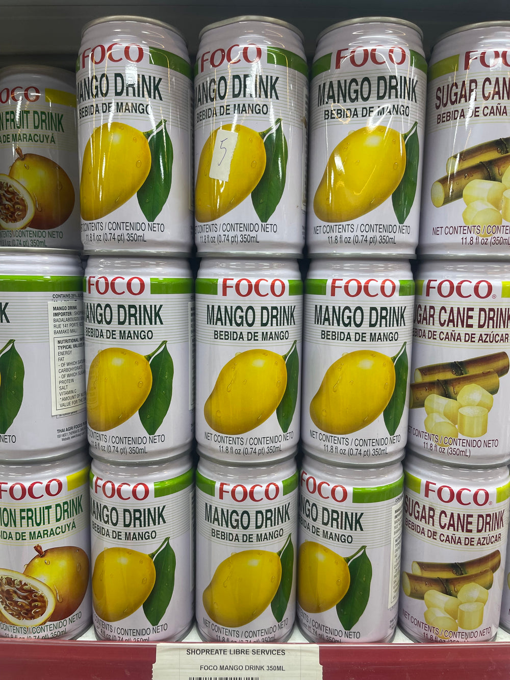 FOCO MANGO DRINK 350ML