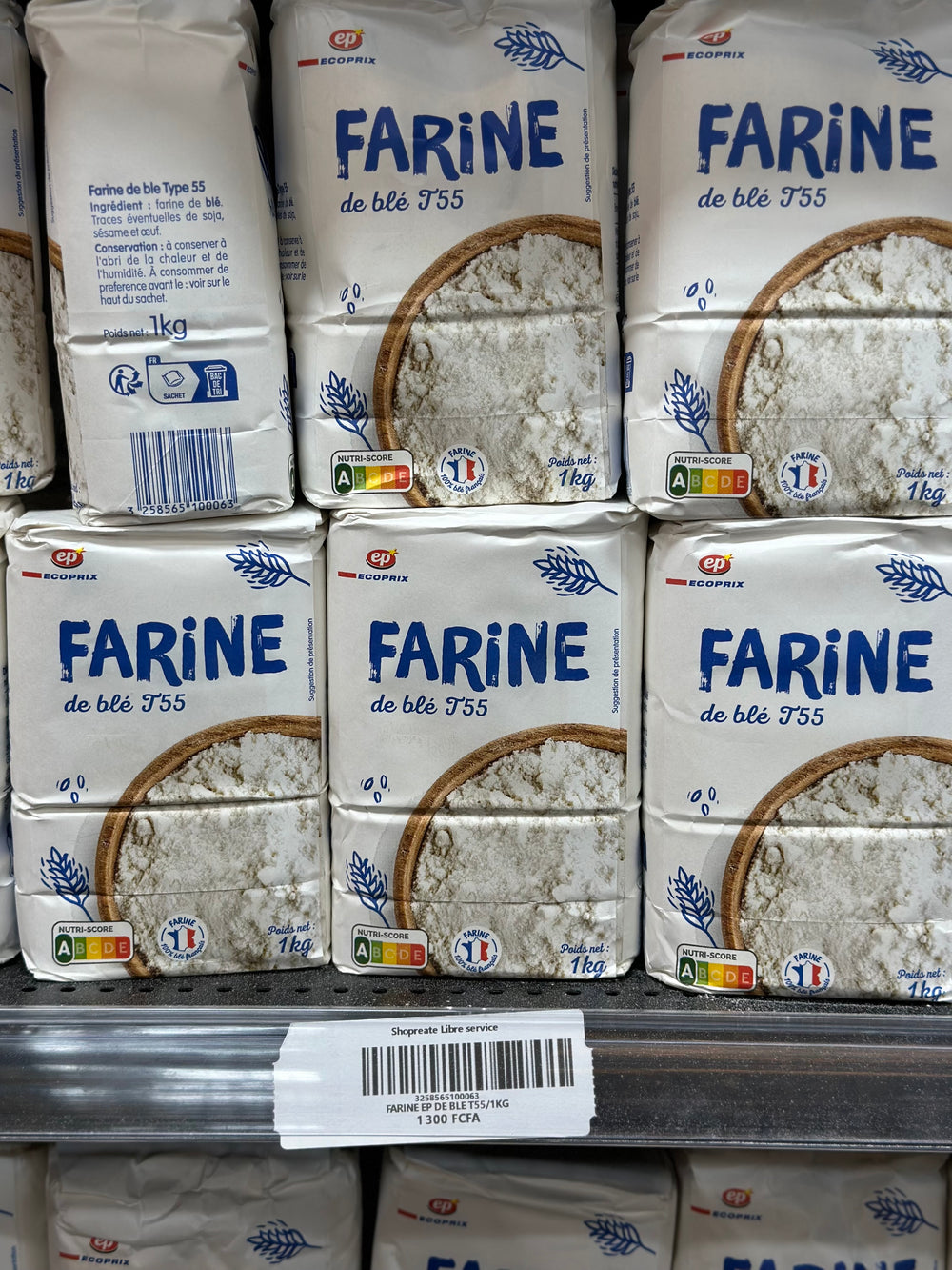 FARINE EP DE BLÉ T55/1KG