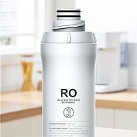 
              Filtre à eau de comptoir Bluevua RO100ROPOT Système d'osmose inverse, purification en 4 étapes, filtration RO de comptoir, 2:1 Pure to Drain, eau du robinet purifiée, purificateur d'eau portable pour la maison
            