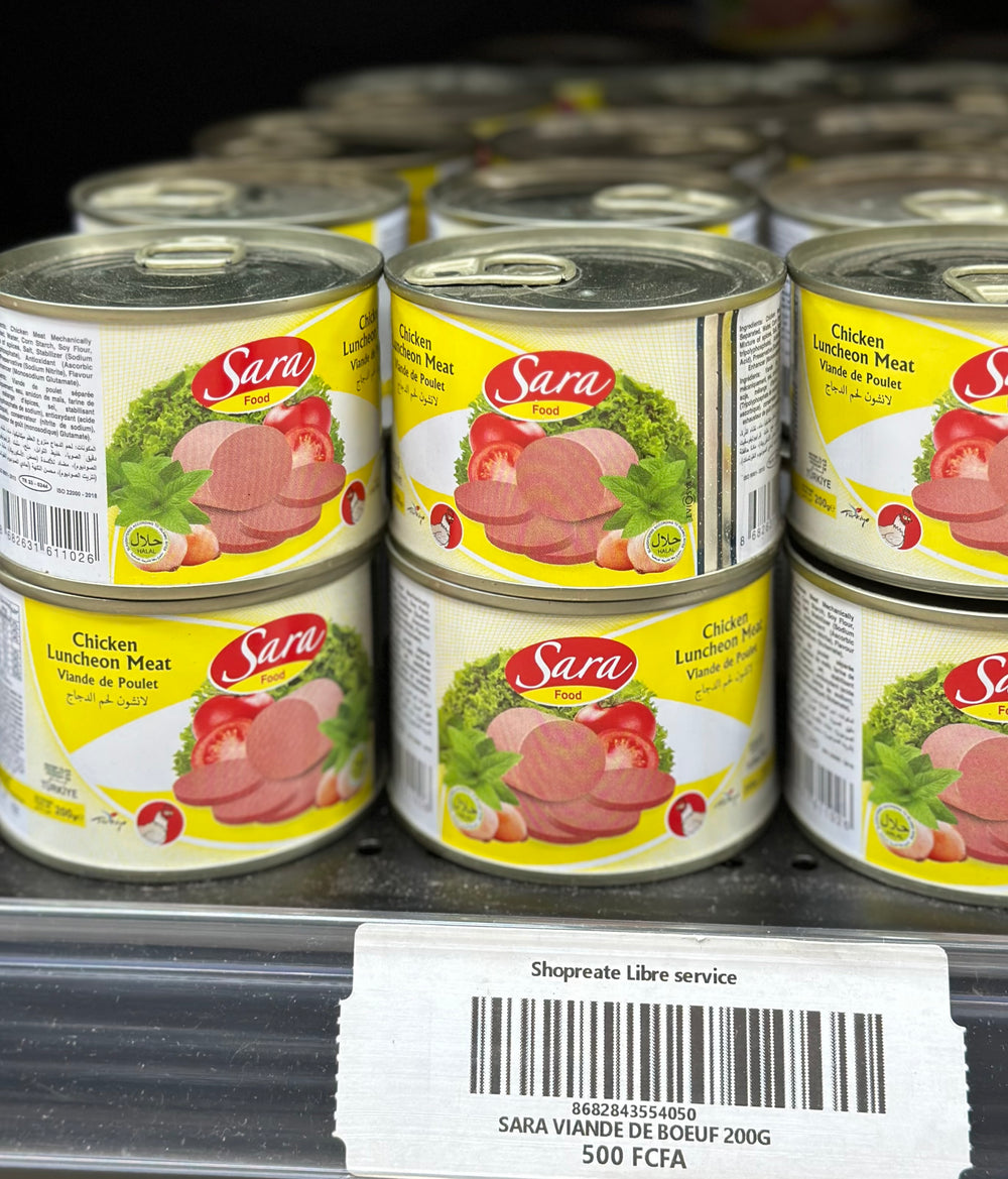 SARA VIANDE DE BOEUF 200G