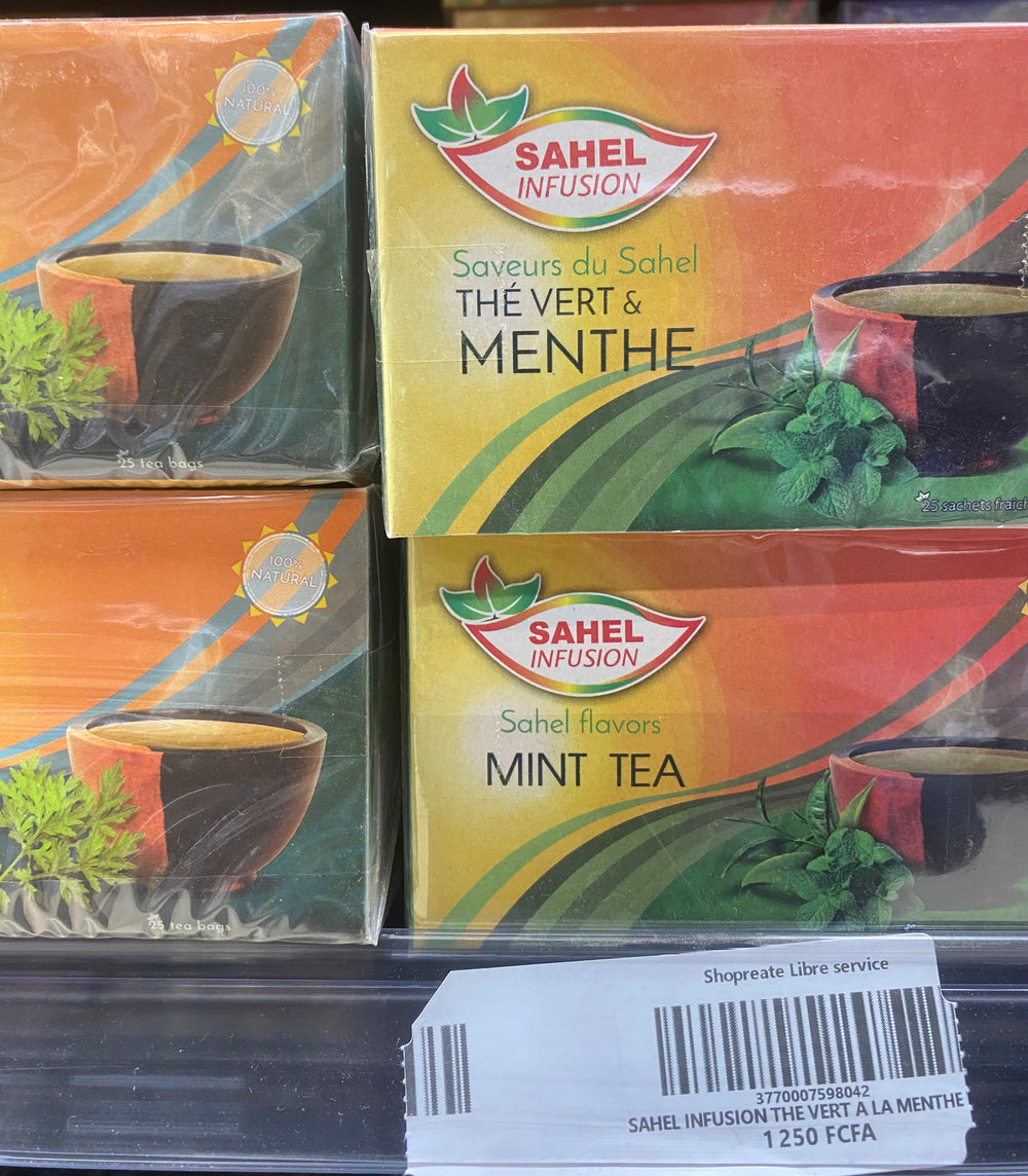 SAHEL INFUSION THE VERT À LA MENTHE