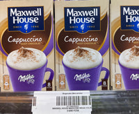 
              MAXWELL HOUSE Cappuccino Goût Chocolat X8
            