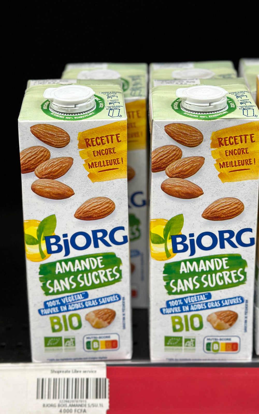 BJORG Amande Sans Sucre 1L