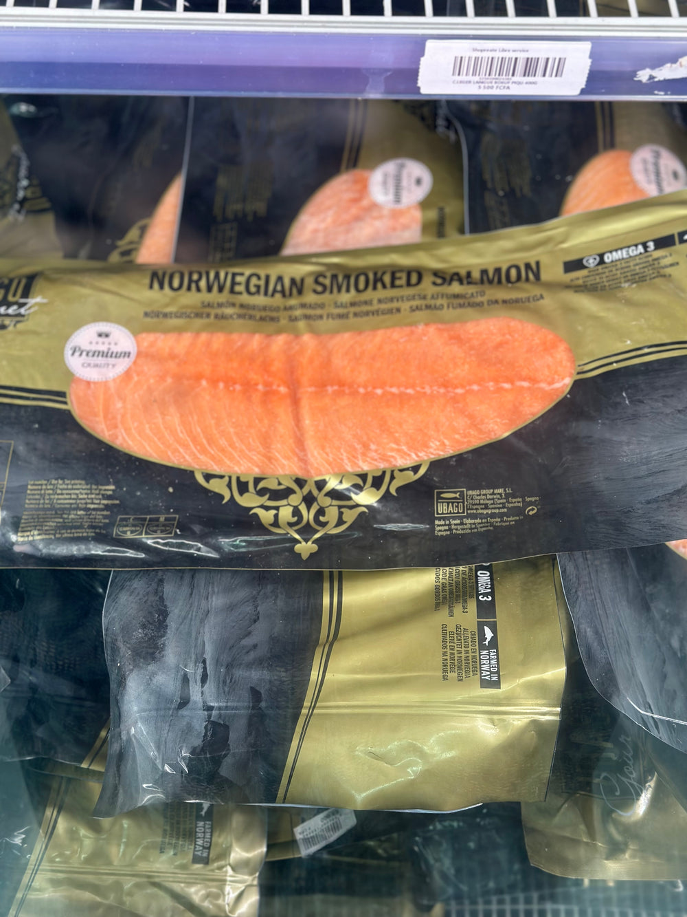 UBAGO SAUMON
NORVEGIAN SMOKED
1.290KG