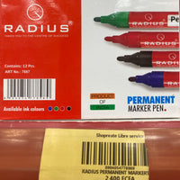 Radius permanent Markert