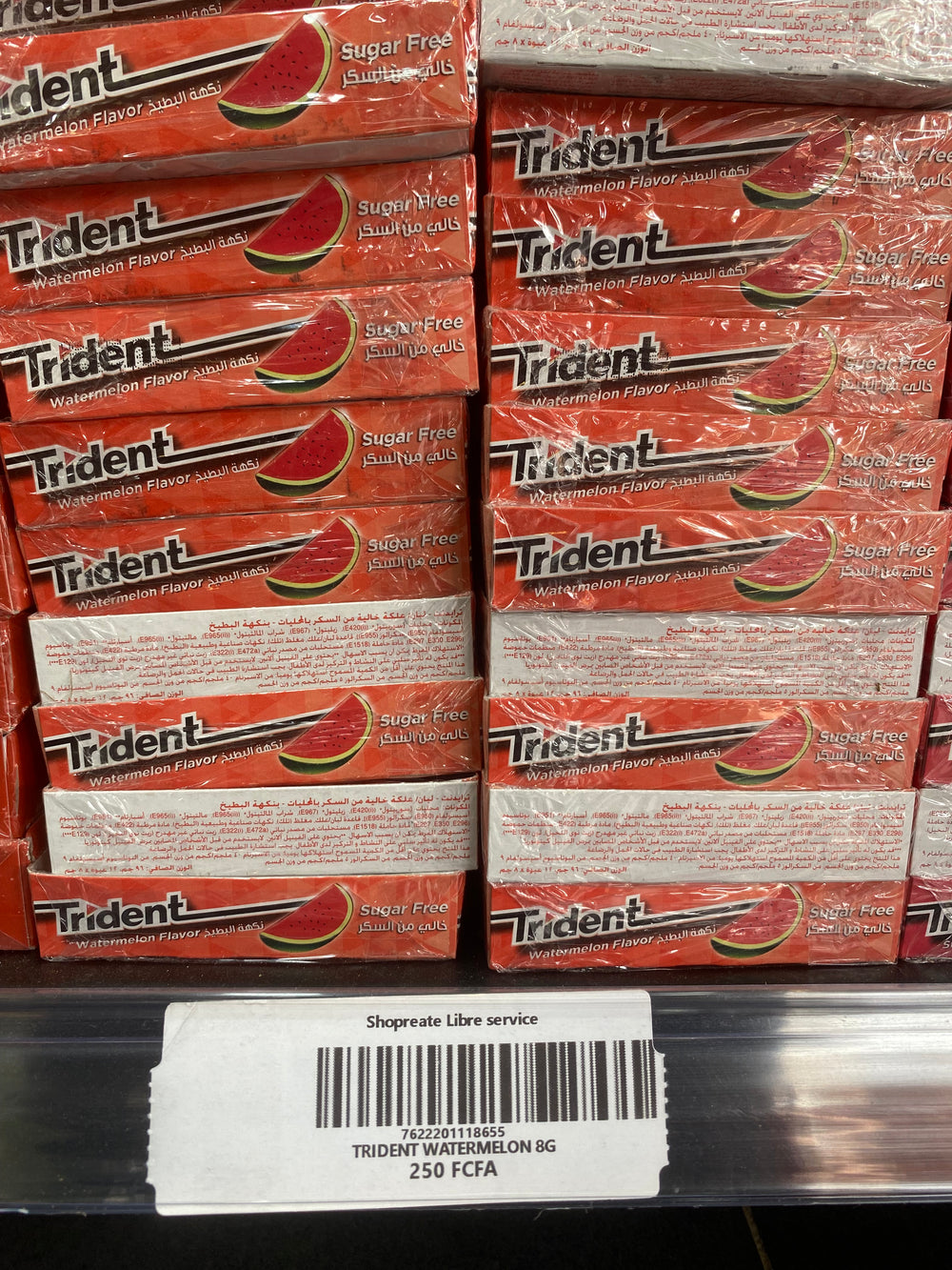 TRIDENT WATERMELON 8G