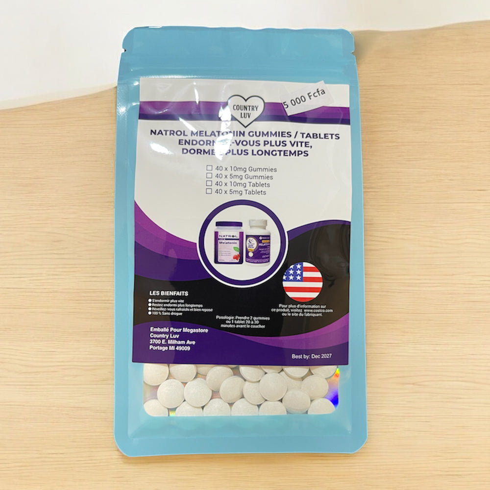 MCI** Natrol® Melatonin 10 mg, Fast Dissolve (40 Pcs) DLC: Nov 2025