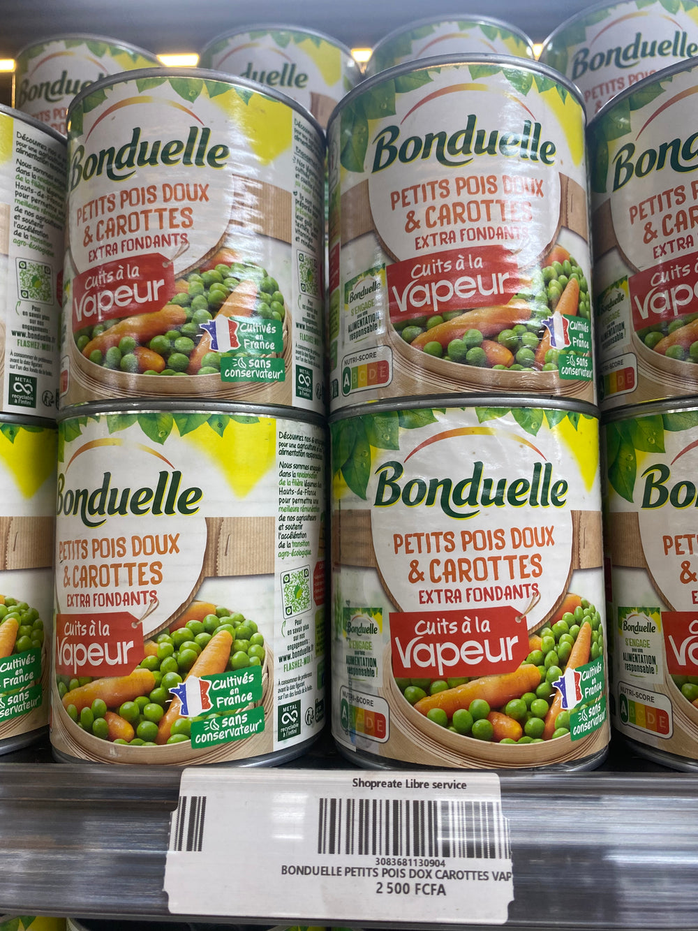 BONDUELLE PETITS POIS DOX CAROTTES VAP