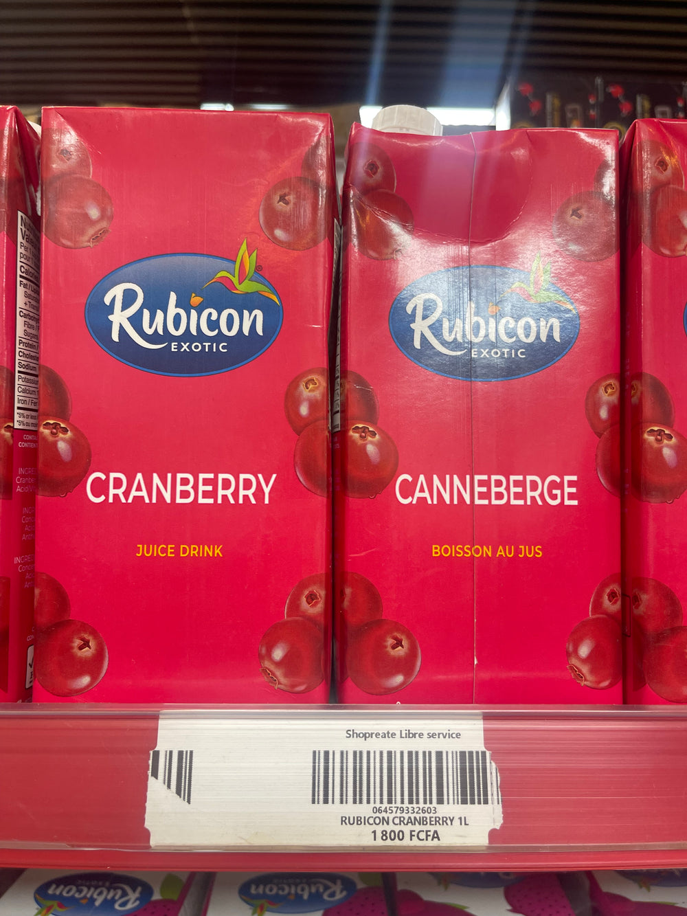 RUBICON CRANBERRY 1L