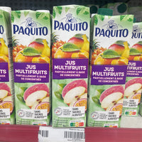 JUS MULTIFRUITS PARTIELLEMENT À BASE DE CONCENTRES 1L