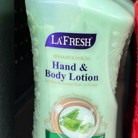 LA FRESH HAND & BODY LOTION NATURAL ALOE VERA 550ML