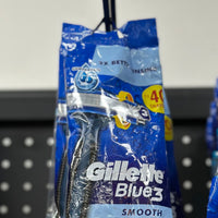 GILLETTE BLUE X4