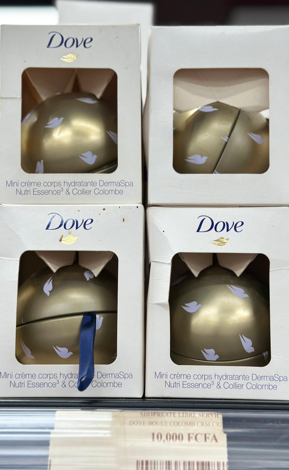 Dove mini crème corps hydratante Dermaspa
