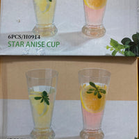 Star Anise cup 6pcs/H0914