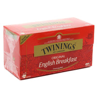 TWININGS THÉ ORIGINAL ENGLISH BREAKFAST, 25 SACHETS DLC: 25-AVR24