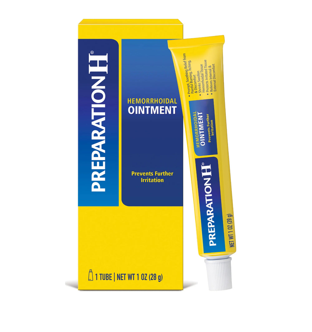 Preparation H Hemorrhoid Itching, Burning and Discomfort Relief Ointment, 57g