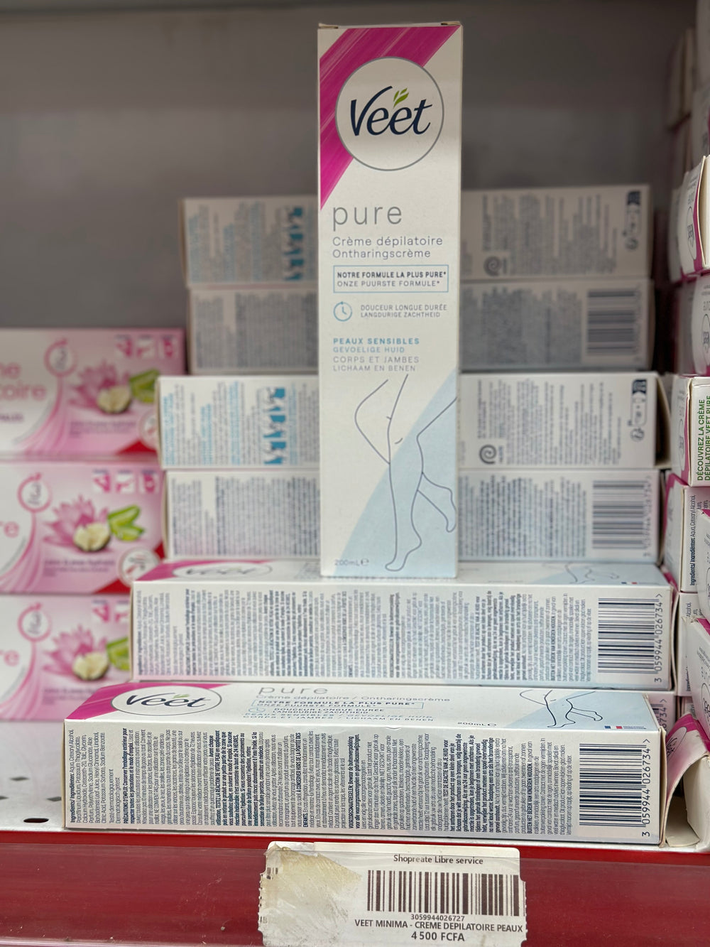 VEET - CRÈME DÉPILATOIRE PEAUX SENSIBLES 200ML