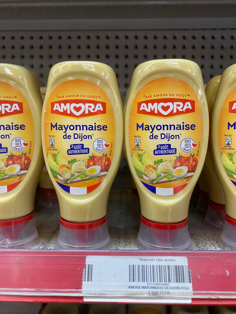 Amora Mayonnaise de Dijon Gout Authentique Pour 100g
