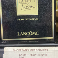 La nuit Tresor intense 75Ml