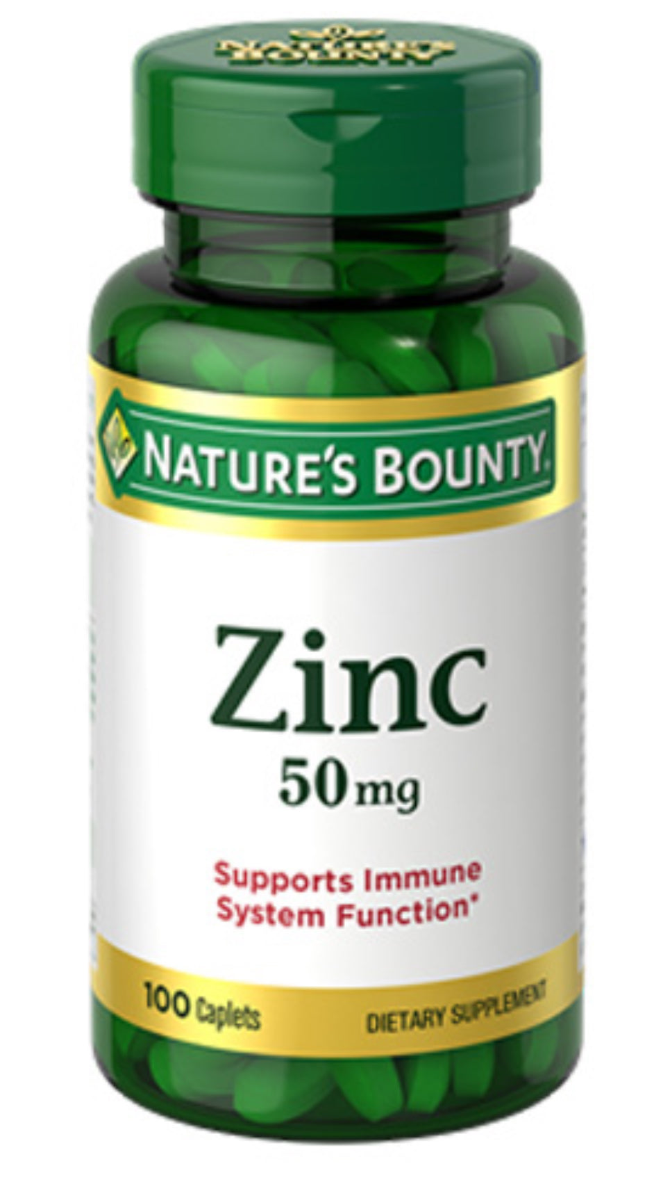 Nature's Bounty
Vitamines & Minéraux
Capsule Végétales 100 Tablets/ DLC: 08/2028