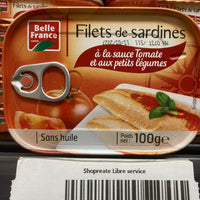 Bf Filets de Sardines 100g
