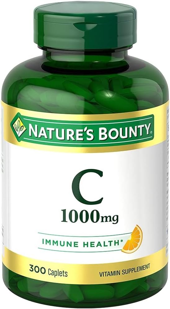 Nature’s Bounty Vitamine C Pure – 1000 mg, 300 caplets