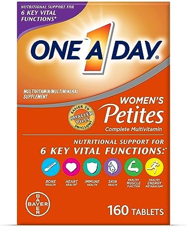 One A Day Women's Petites Multivitamin, 160 Tablets