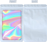 
              EONJOE Lot de 100 sachets en mylar 5 × 7 pouces avec fenêtre transparente
            