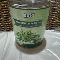 Haricots verts fins et savoureux (800g) DLC: Juillet28