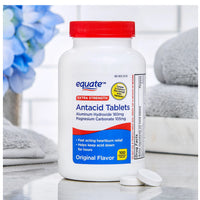 Equate Extra Strength Antacid, Upset Stomach, Chewable Tablets, over the Counter, 160 mg, 100 Count