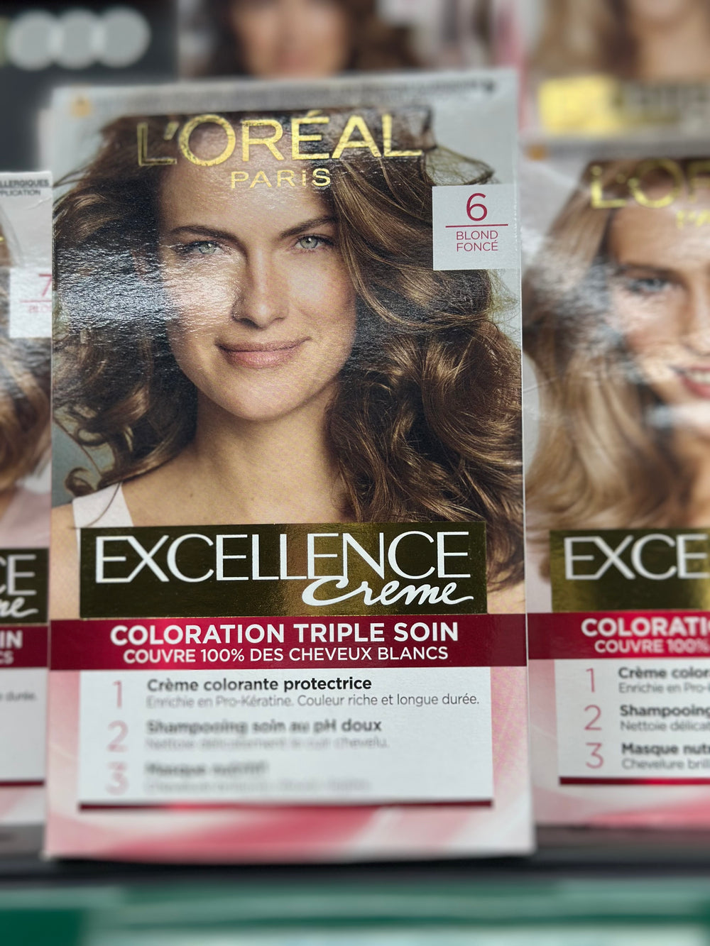 L’OREAL-EXCELLENCE CRÈME-6 BLOND FONCÉ
